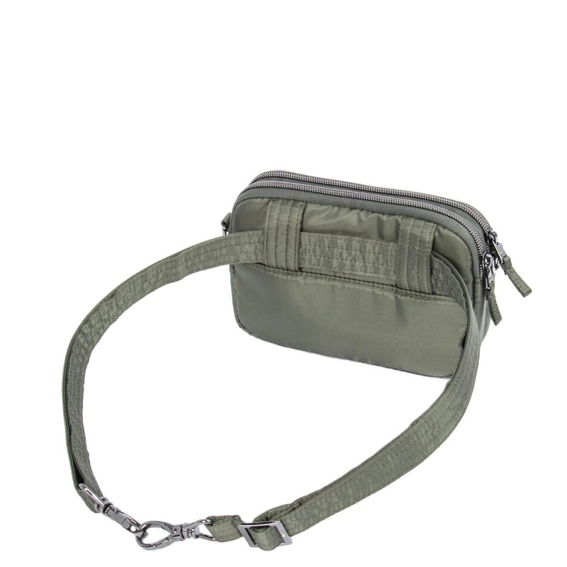 LUG - Coupe 2 Convertible Crossbody Bag Luggage & Bags Metallic Black 2