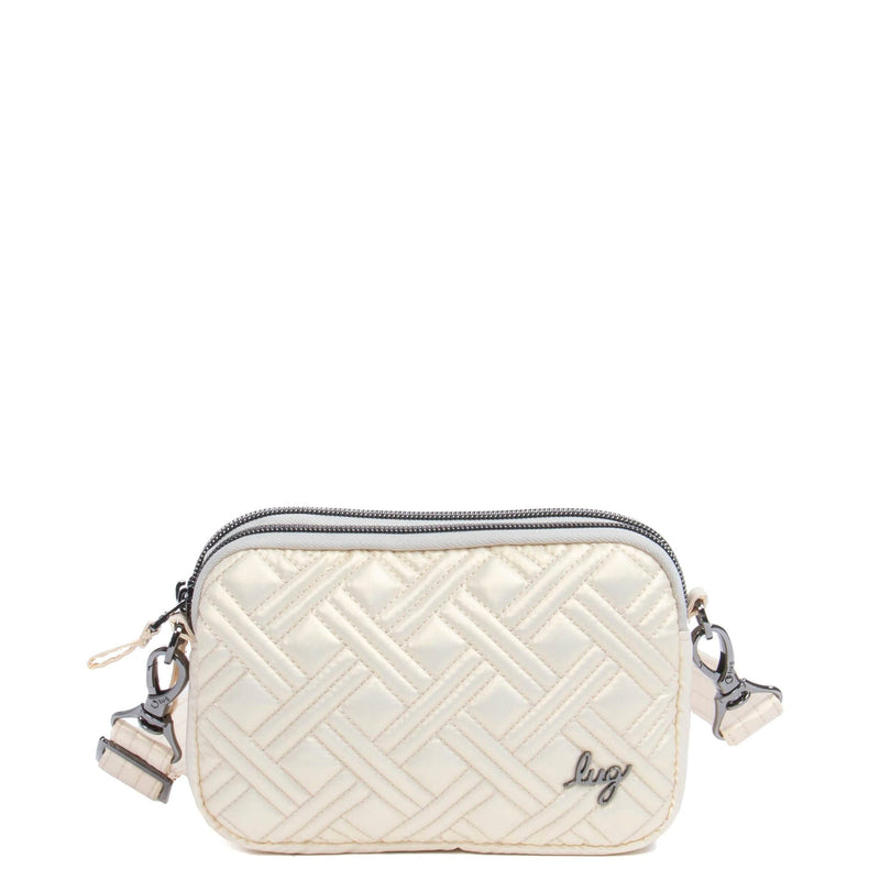 LUG - Coupe 2 Convertible Crossbody Bag Luggage & Bags Metallic Champagne