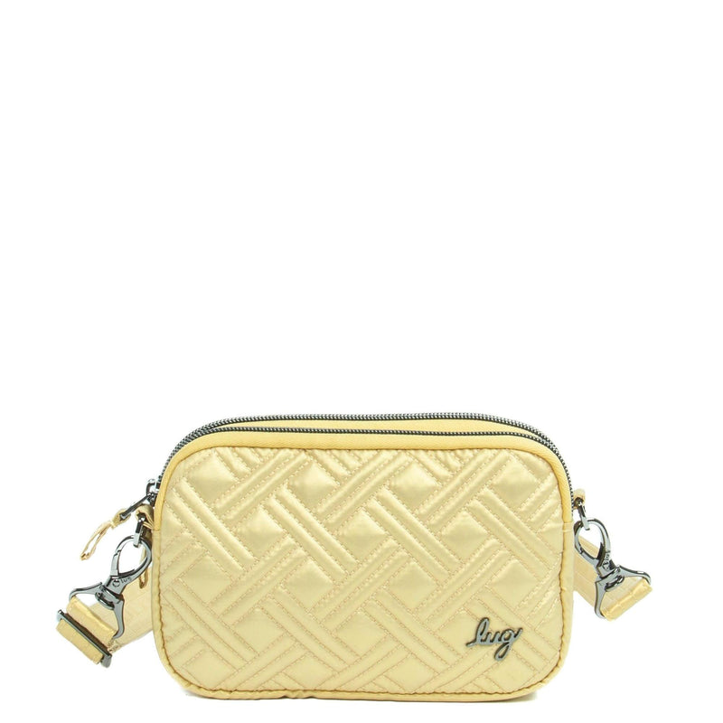 LUG - Coupe 2 Convertible Crossbody Bag Luggage & Bags Metallic Gold
