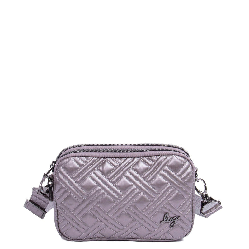 LUG - Coupe 2 Convertible Crossbody Bag Luggage & Bags Metallic Pearl