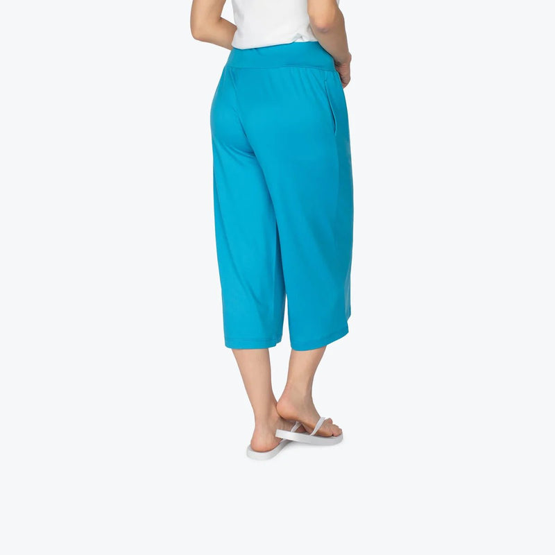 LUG - Coupe Wide Leg Pants Apparel & Accessories Sky M