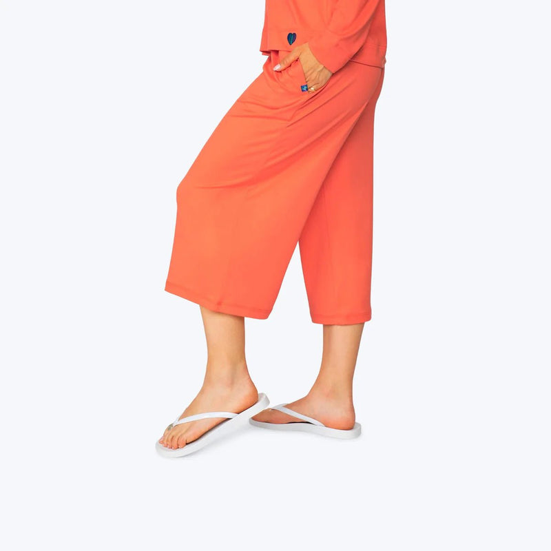 LUG - Coupe Wide Leg Pants Apparel & Accessories Sky M