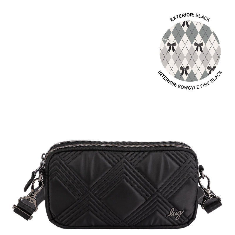 LUG - Coupe XL Convertible Crossbody Bag Luggage & Bags Black 4