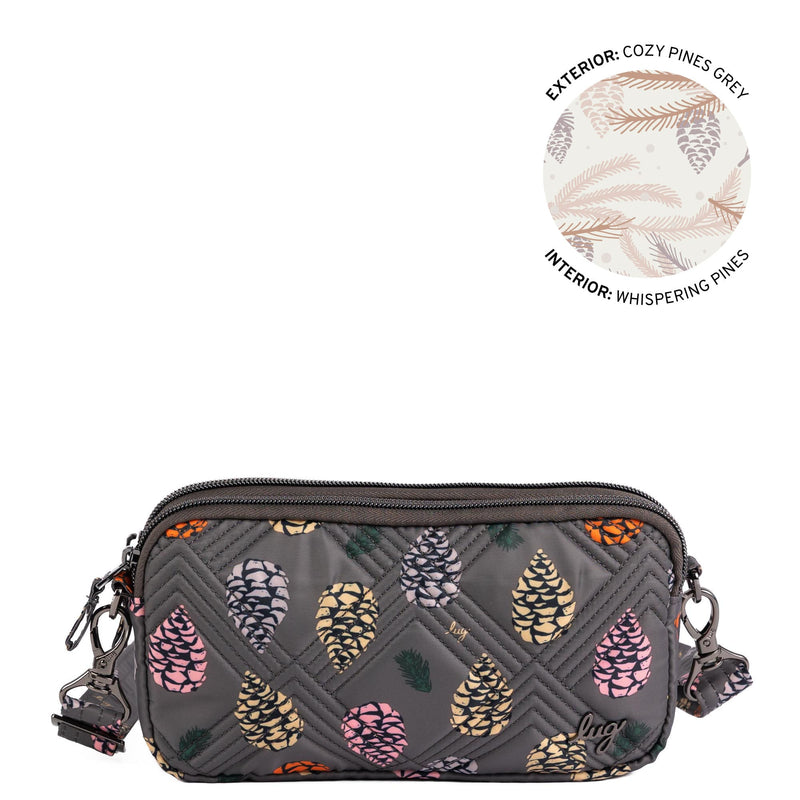 LUG - Coupe XL Convertible Crossbody Bag Luggage & Bags Cozy Pines Grey