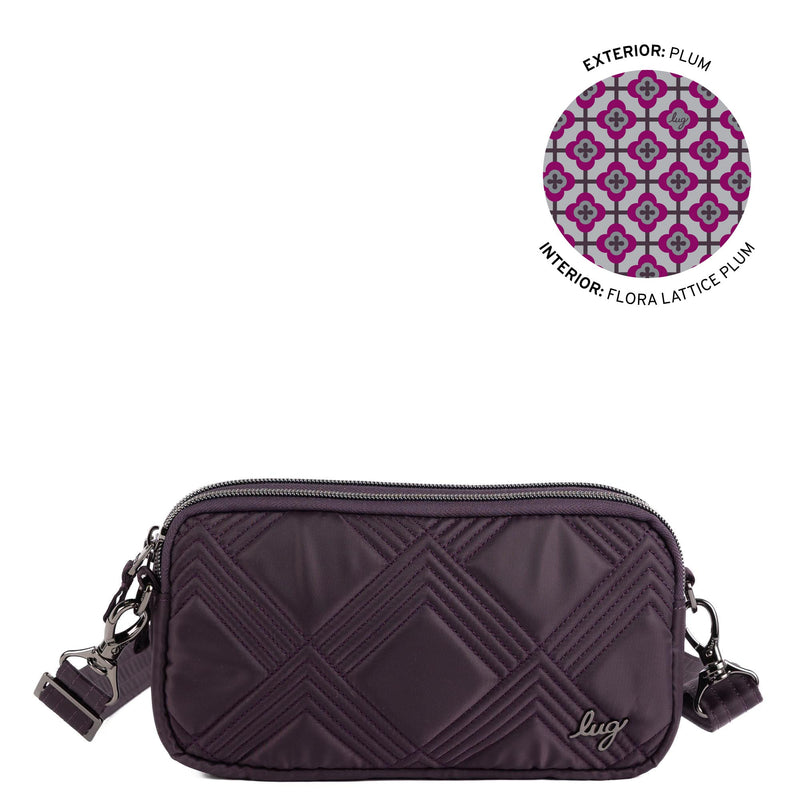 LUG - Coupe XL Convertible Crossbody Bag Luggage & Bags Plum