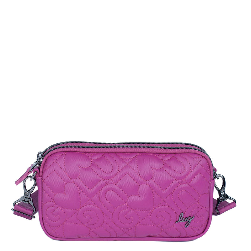 LUG - Coupe XL Love Satin Luxe Convertible Crossbody Bag