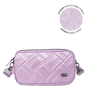 LUG - Coupe XL Plus Convertible Crossbody Bag _ METALLIC BUBBLE PURPLE Luggage & Bags