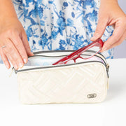 LUG - Coupe XL Plus Convertible Crossbody Bag _ METALLIC BUBBLE PURPLE Luggage & Bags