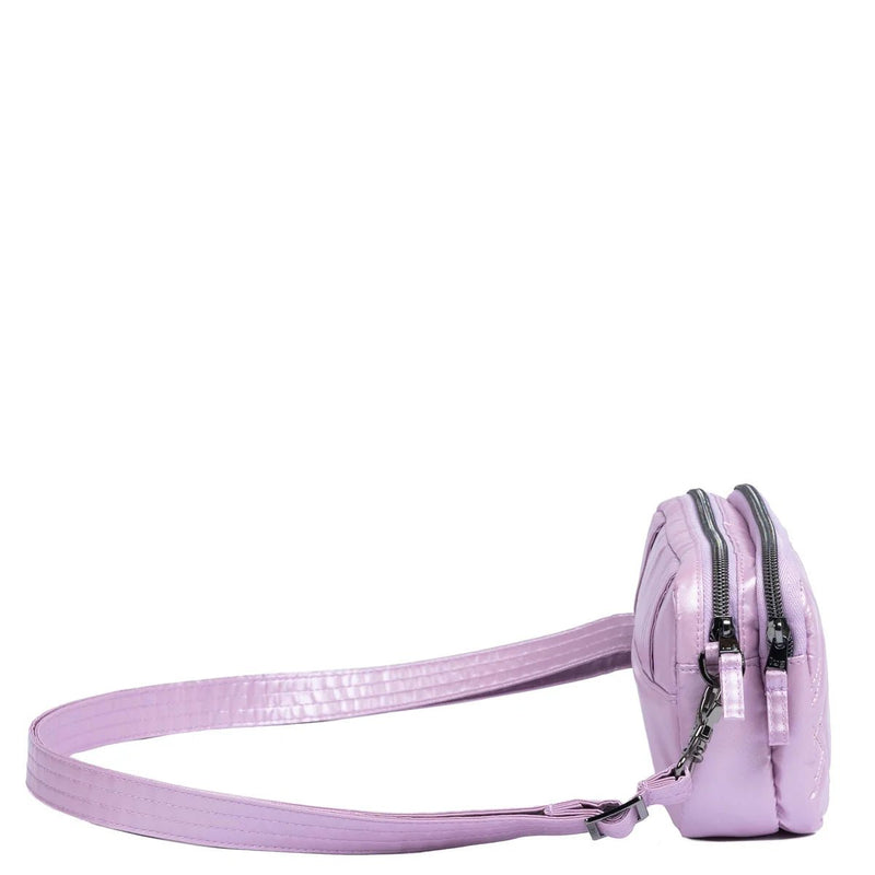 LUG - Coupe XL Plus Convertible Crossbody Bag _ METALLIC BUBBLE PURPLE Luggage & Bags