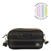 LUG - Coupe XL Plus Convertible Crossbody Bag with Charm Bar Luggage & Bags BLACK ICEPOP STITCH