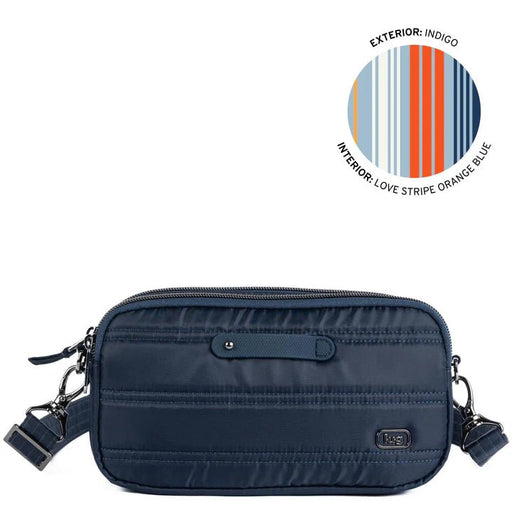 LUG - Coupe XL Plus Convertible Crossbody Bag with Charm Bar Luggage & Bags INDIGO