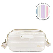 LUG - Coupe XL Plus Convertible Crossbody Bag with Charm Bar Luggage & Bags METALLIC DIAMOND