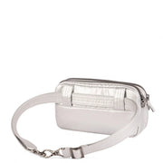 LUG - Coupe XL Plus Convertible Crossbody Bag with Charm Bar Luggage & Bags METALLIC SILVER