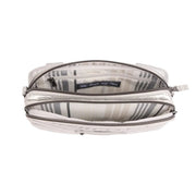 LUG - Coupe XL Plus Convertible Crossbody Bag with Charm Bar Luggage & Bags METALLIC SILVER