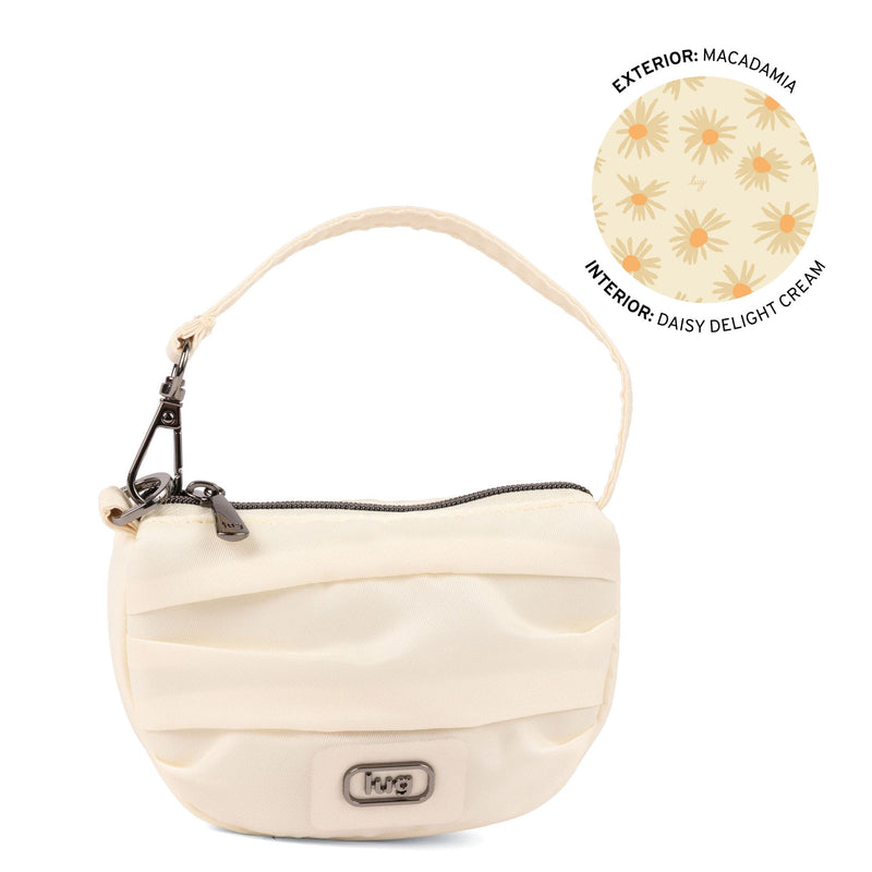 LUG - Disco Pleated Pouch Luggage & Bags MACADAMIA