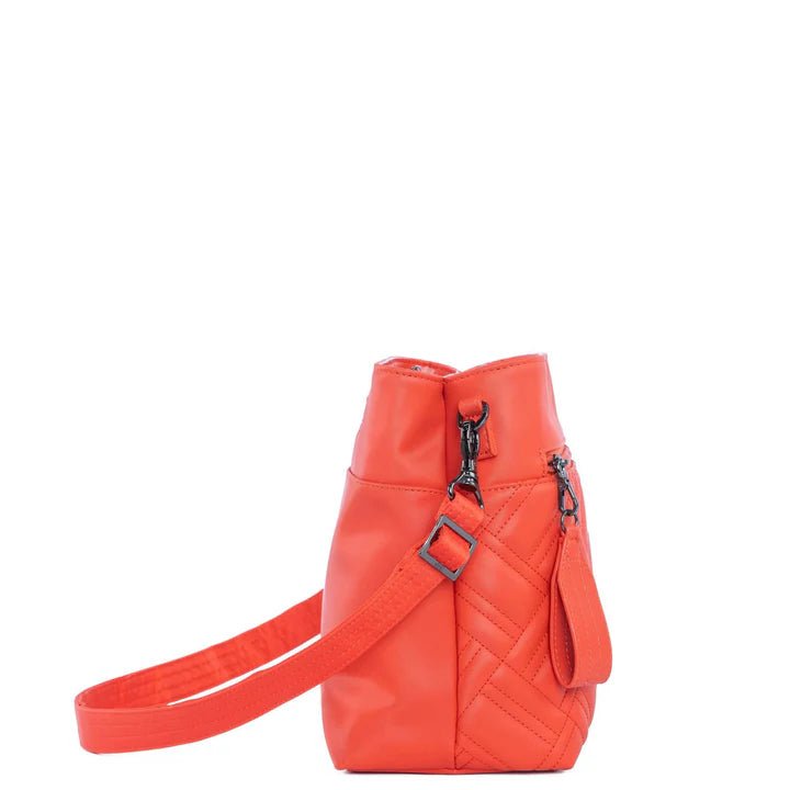 LUG - Double Dip Satin Luxe VL Crossbody Bag