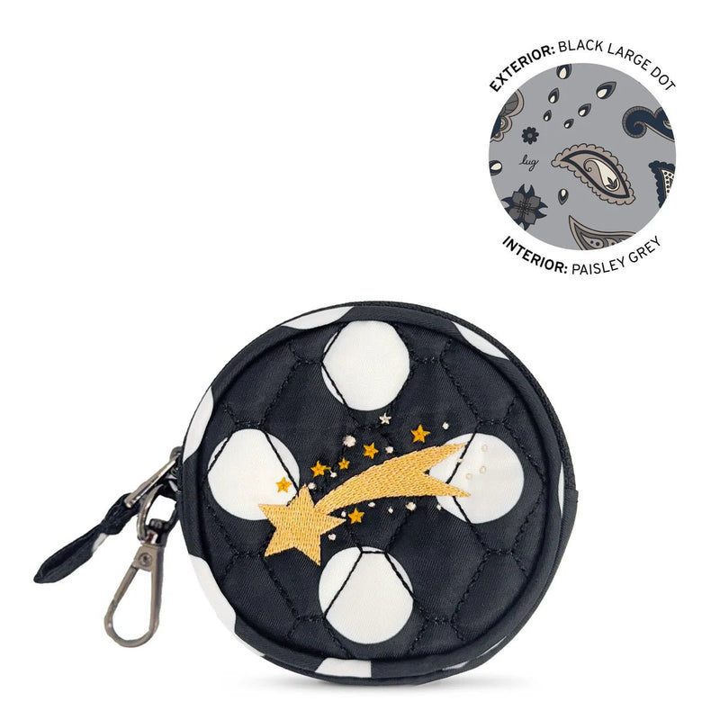 LUG - Embroidered Circle Pouch