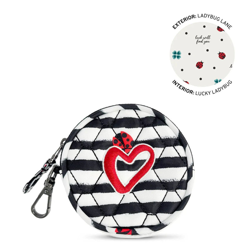 LUG - Embroidered Circle Pouch