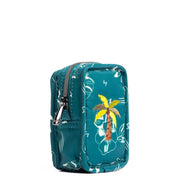 LUG - Embroidered Drizzle Zip Storage Pouch Luggage & Bags ALOHA OUTLINE TEAL