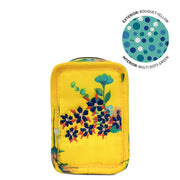 LUG - Embroidered Drizzle Zip Storage Pouch Luggage & Bags BOUQUET YELLOW
