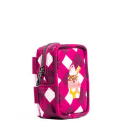 LUG - Embroidered Drizzle Zip Storage Pouch Luggage & Bags GINGHAM BERRY