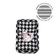 LUG - Embroidered Drizzle Zip Storage Pouch Luggage & Bags MICRO HOUNDSTOOTH