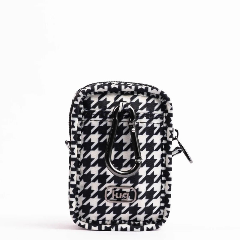 LUG - Embroidered Drizzle Zip Storage Pouch Luggage & Bags MICRO HOUNDSTOOTH