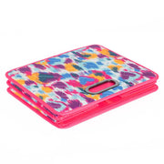 LUG - Flatbed 2 Collapsible Organizer Luggage & Bags HEART IKAT MULTI