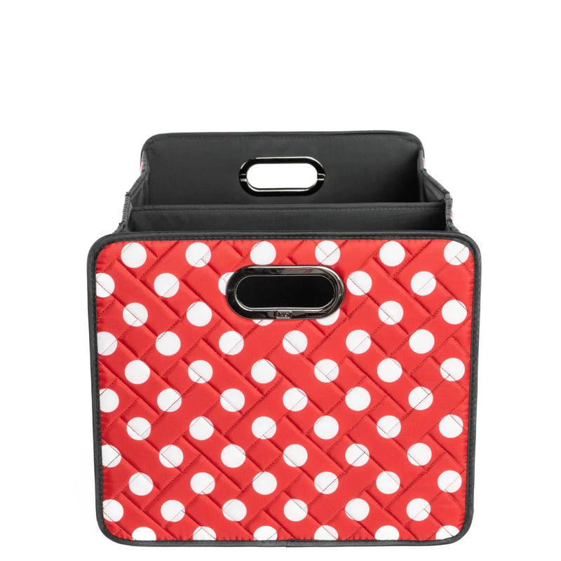 LUG - Flatbed 2 Collapsible Organizer Luggage & Bags HEART IKAT MULTI