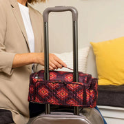 LUG - Guild Collection Classic Trolley Cosmetic Case Luggage & Bags CRYSTAL HONEYCOMB RED 1
