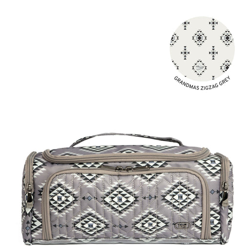 LUG - Guild Collection Classic Trolley Cosmetic Case Luggage & Bags CRYSTAL HONEYCOMB RED 1