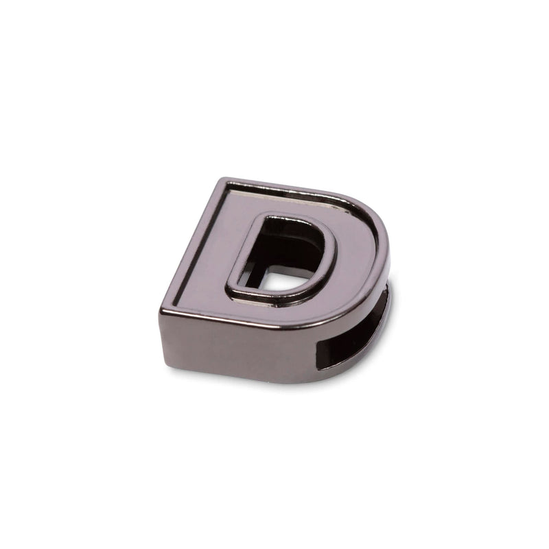 LUG - Gunmetal Letter Bag Charm