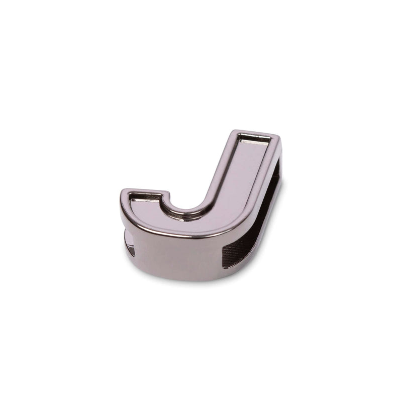 LUG - Gunmetal Letter Bag Charm