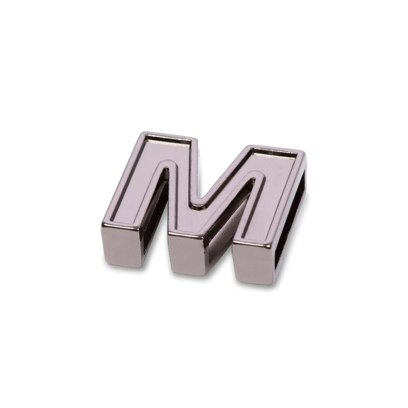 LUG - Gunmetal Letter Bag Charm