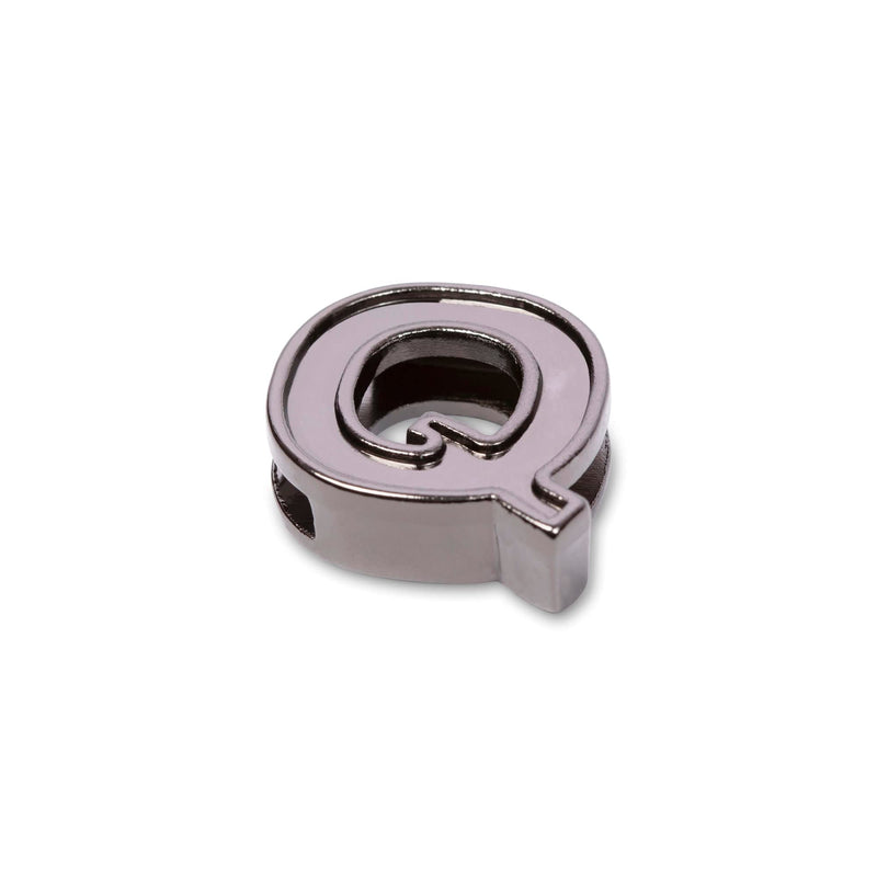 LUG - Gunmetal Letter Bag Charm