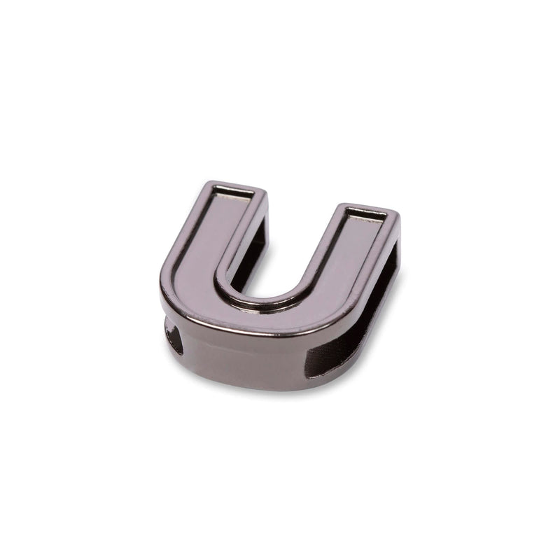 LUG - Gunmetal Letter Bag Charm