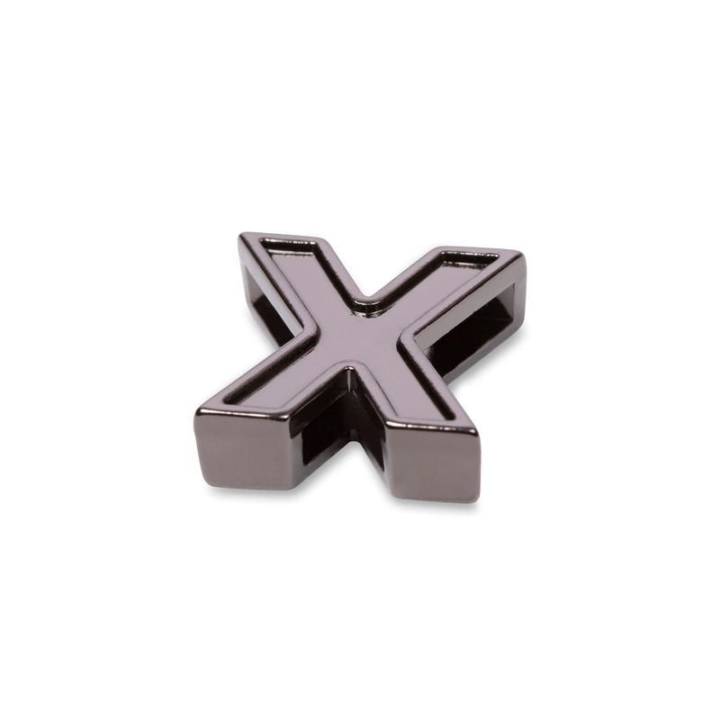 LUG - Gunmetal Letter Bag Charm