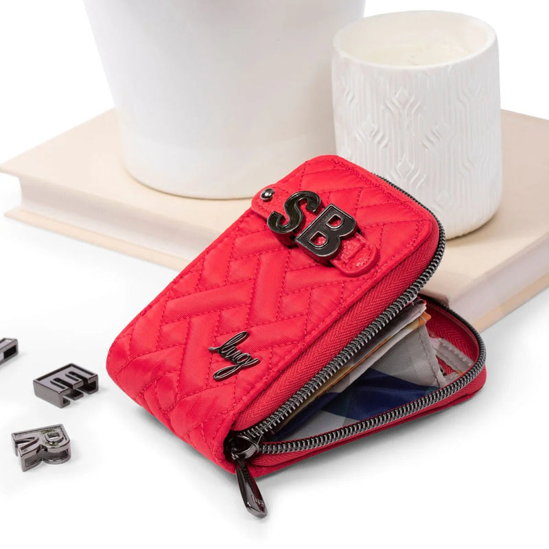 LUG - Gunmetal Letter Bag Charm