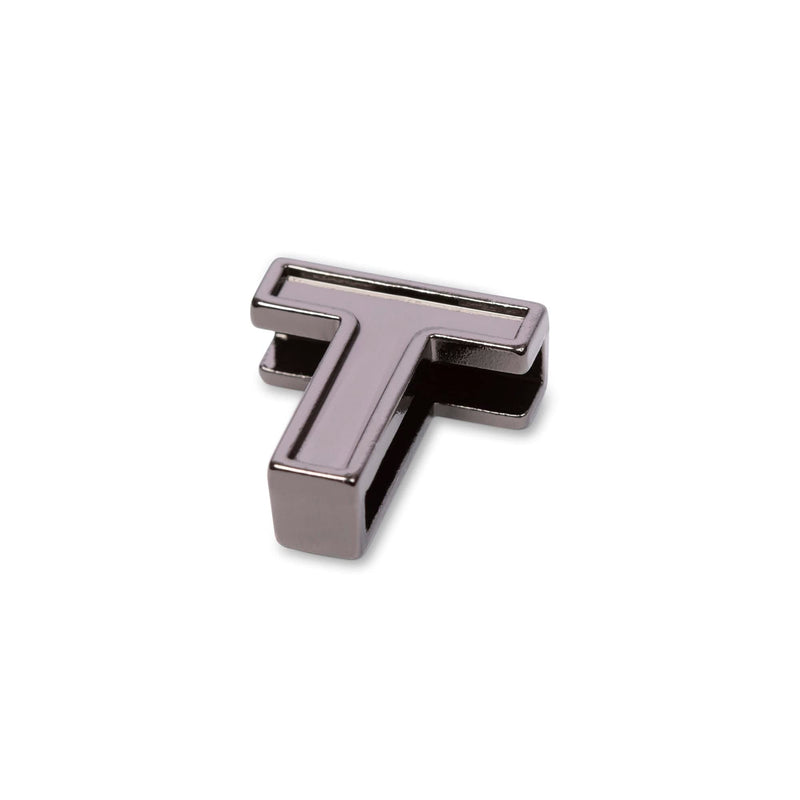 LUG - Gunmetal Letter Bag Charm
