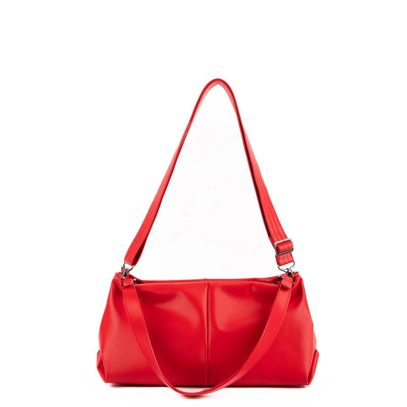 LUG - Half Plunge Satin Luxe VL Crossbody Bag Luggage & Bags POWERFUL PINK