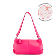 LUG - Half Plunge Satin Luxe VL Crossbody Bag Luggage & Bags POWERFUL PINK