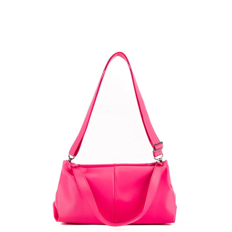 LUG - Half Plunge Satin Luxe VL Crossbody Bag Luggage & Bags POWERFUL PINK