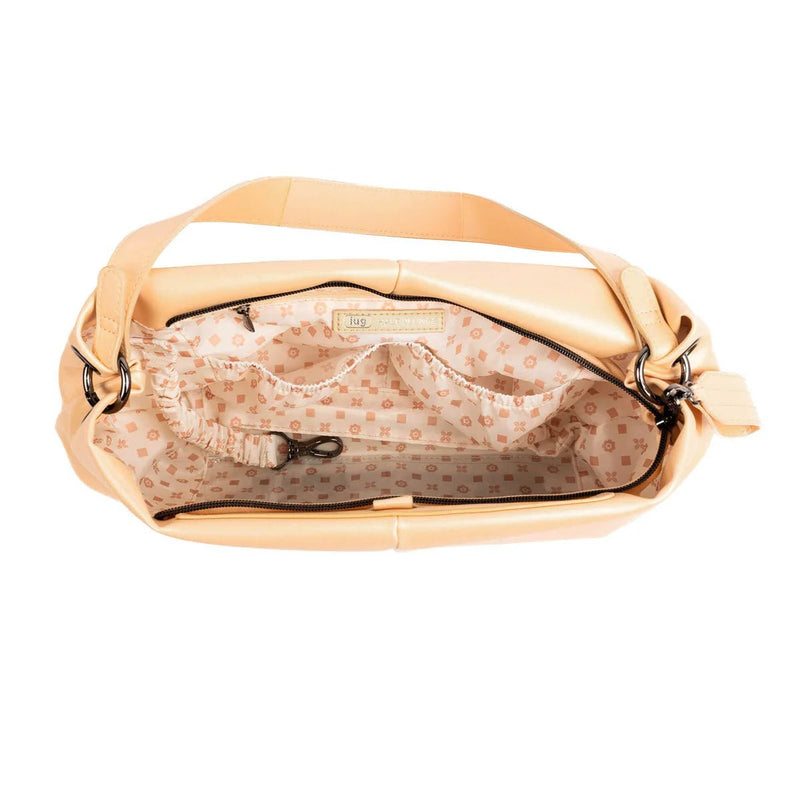 LUG - Half Plunge Satin Luxe VL Crossbody Bag Luggage & Bags POWERFUL PINK