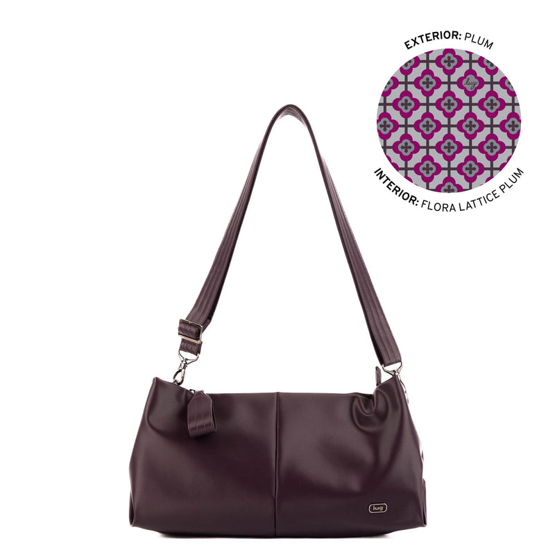 LUG - Half Plunge Satin Luxe VL Crossbody Bag