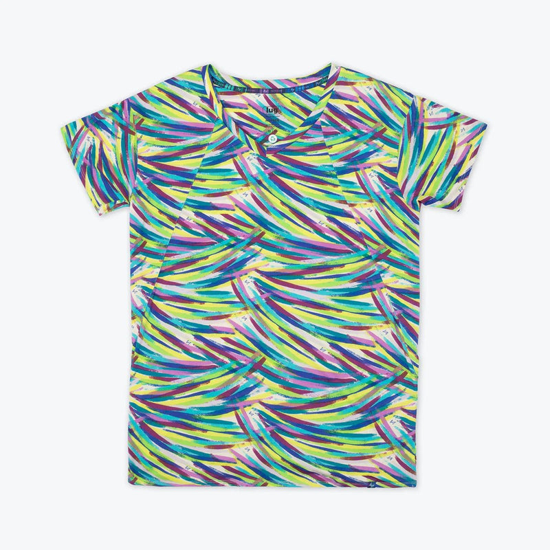LUG - Hopper High Low Tunic Top Apparel & Accessories Brushstrokes Multi XS