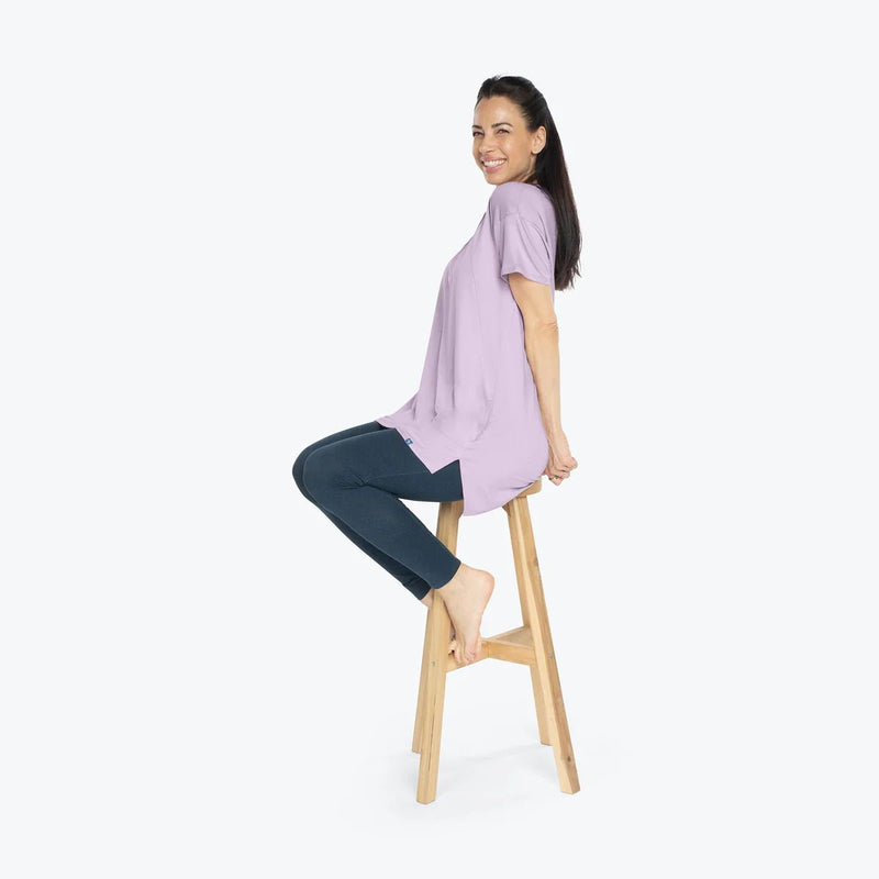 LUG - Hopper High Low Tunic Top Apparel & Accessories Flamingo Blue XS