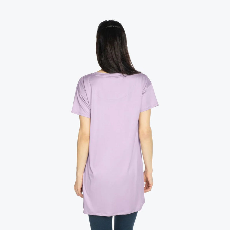 LUG - Hopper High Low Tunic Top Apparel & Accessories Flamingo Blue XS