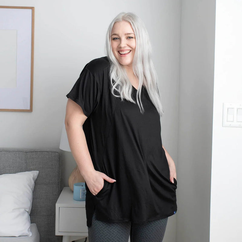 LUG - Hopper High Low Tunic Top Apparel & Accessories Resort Black XS