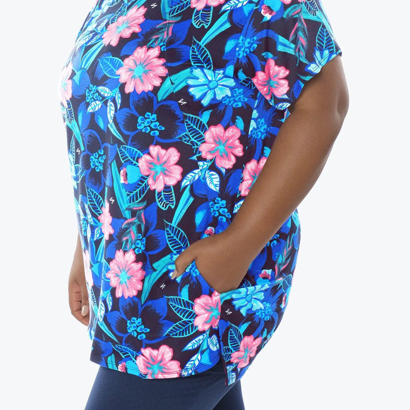 LUG - Hopper High Low Tunic Top Apparel & Accessories Resort Black XS