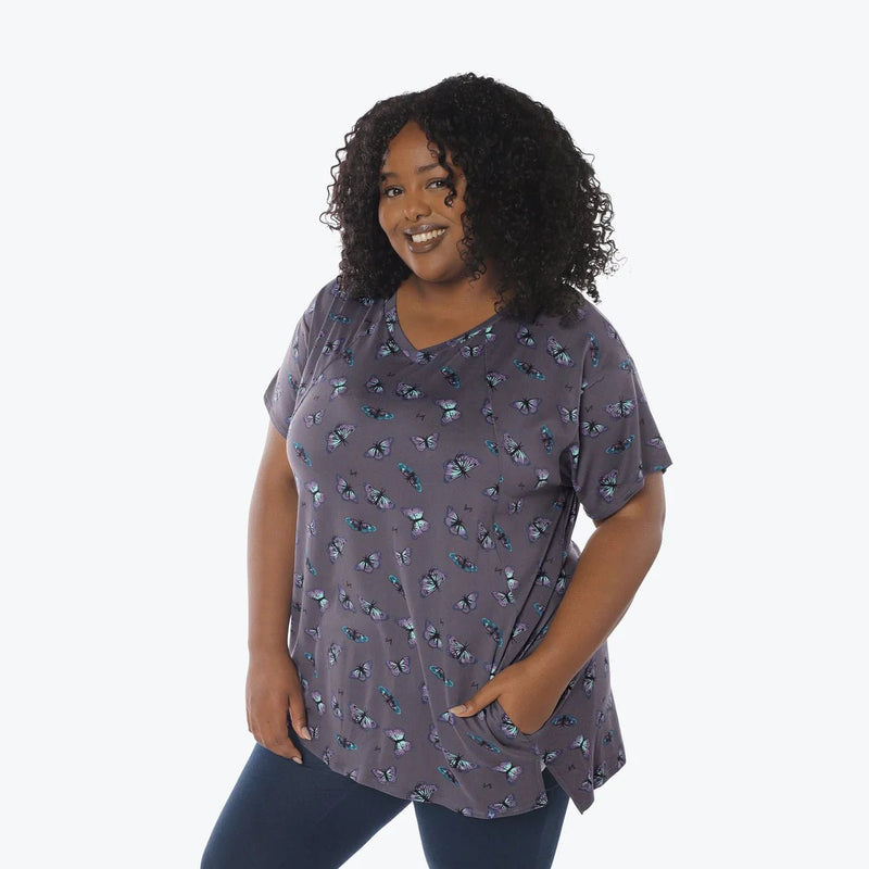 LUG - Hopper High Low Tunic Top Apparel & Accessories Resort Black XS